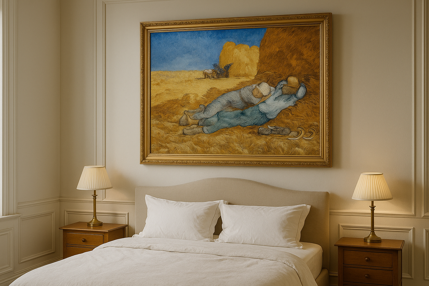 🖼️ الميريديان (القيلولة) – فينسنت فان جوخ (1890)
