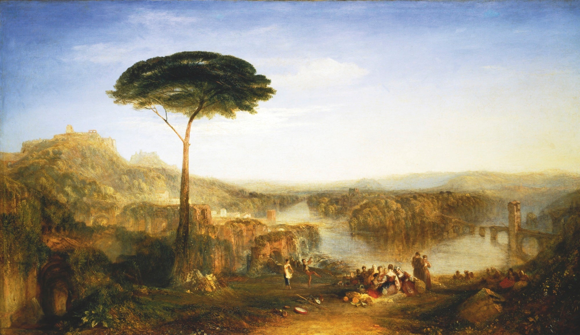 Reproduction du tableau « Le Pèlerinage de Childe Harold - Italie - J. M. W. Turner » par Alpha Reproduction en peinture à l’huile