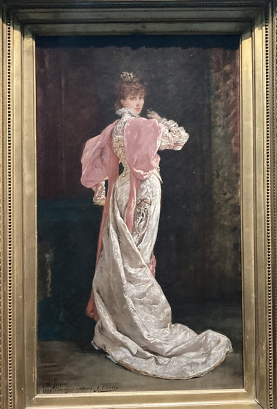 Sarah Bernhardt dans le rôle de la Reine d'Espagne dans Ruy Blas - Georges Clairin