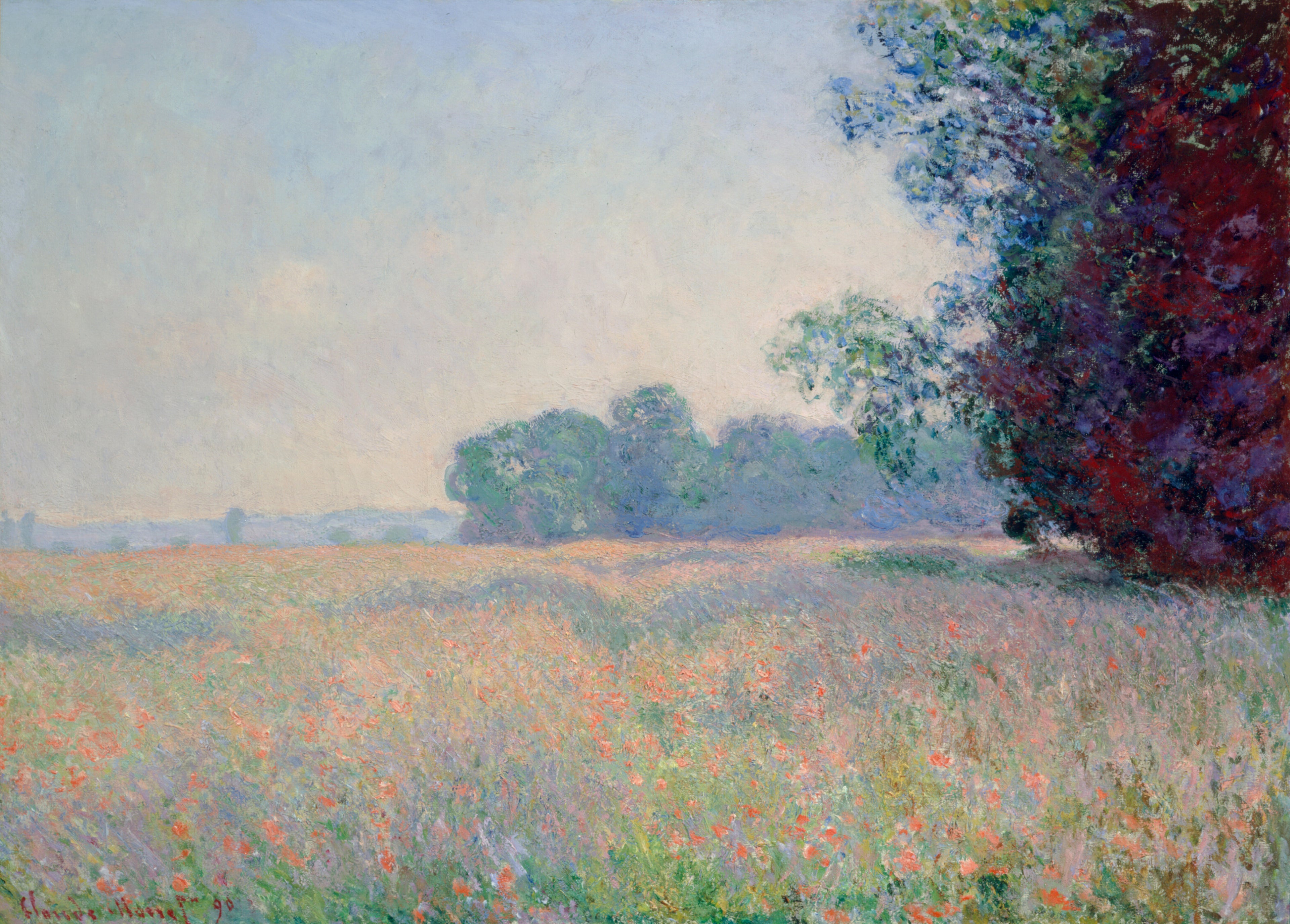 Reproduction du tableau « Champagne - Claude Monet » par Alpha Reproduction en peinture à l’huile