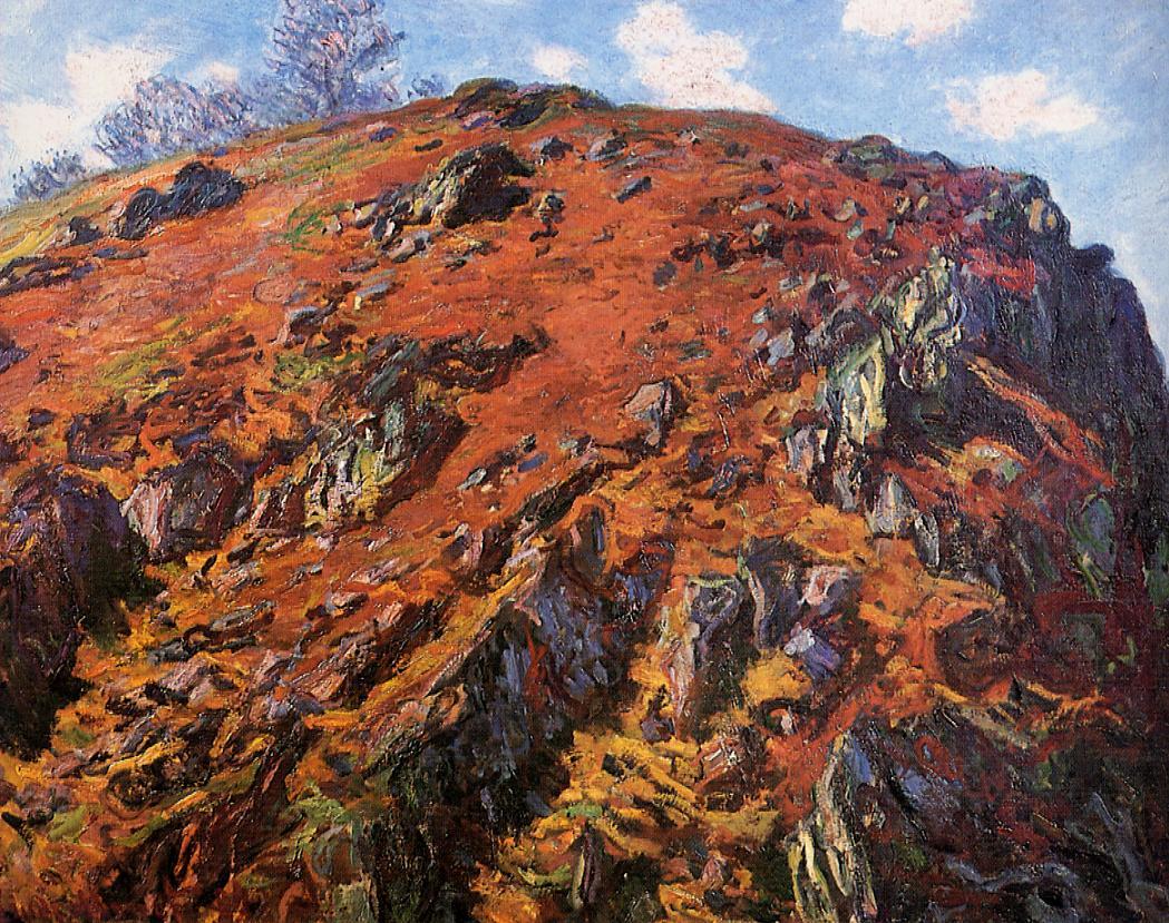 Reproduction du tableau « Le Bloc - Claude Monet » par Alpha Reproduction en peinture à l’huile