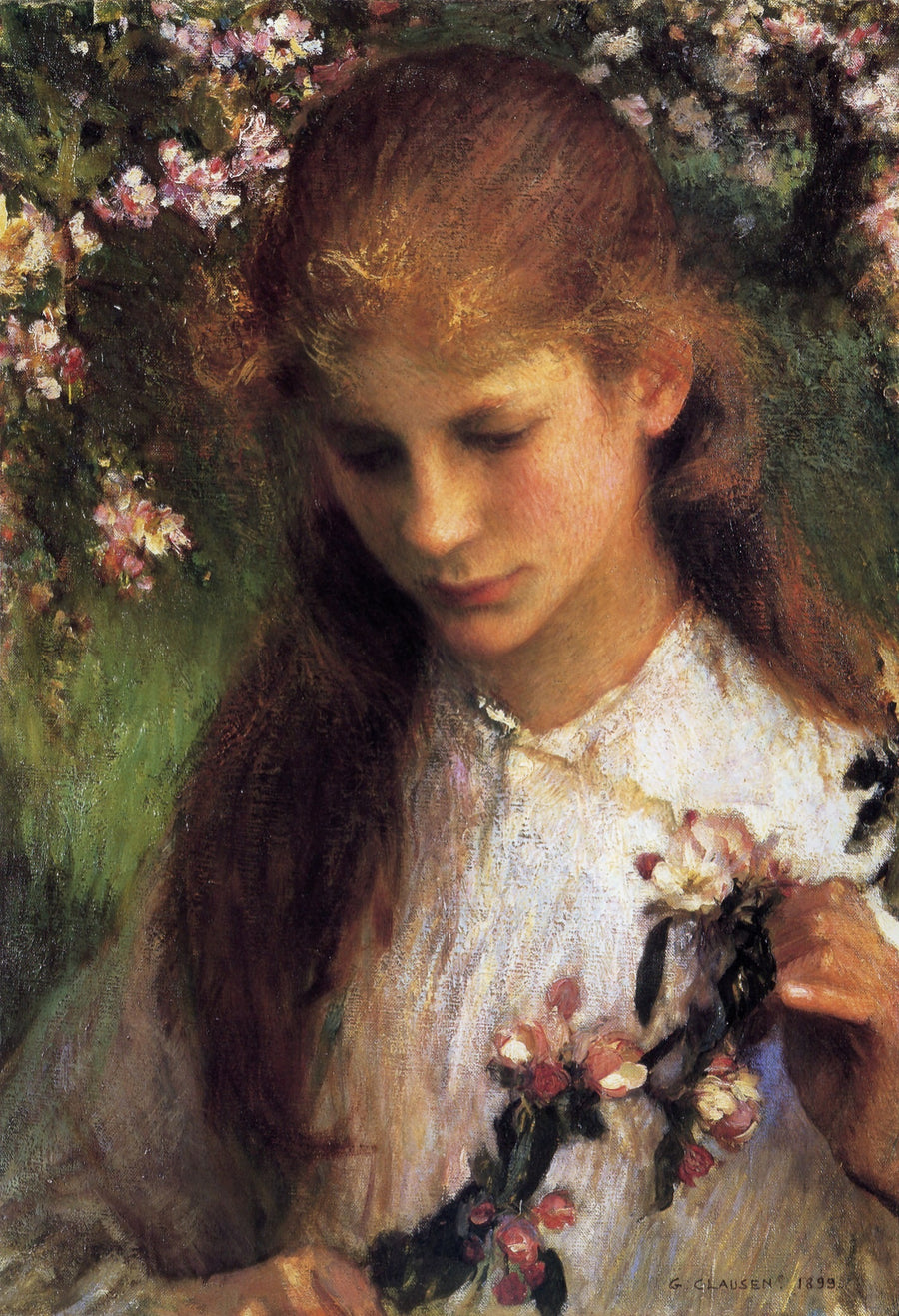 Floraison des pommiers – George Clausen