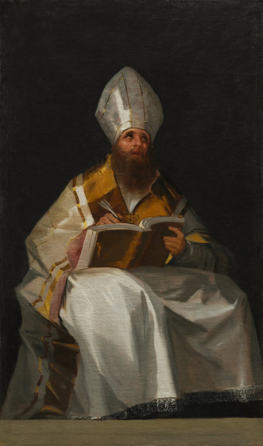 Reproduction du tableau « Saint Ambroise - Francisco de Goya » par Alpha Reproduction en peinture à l’huile
