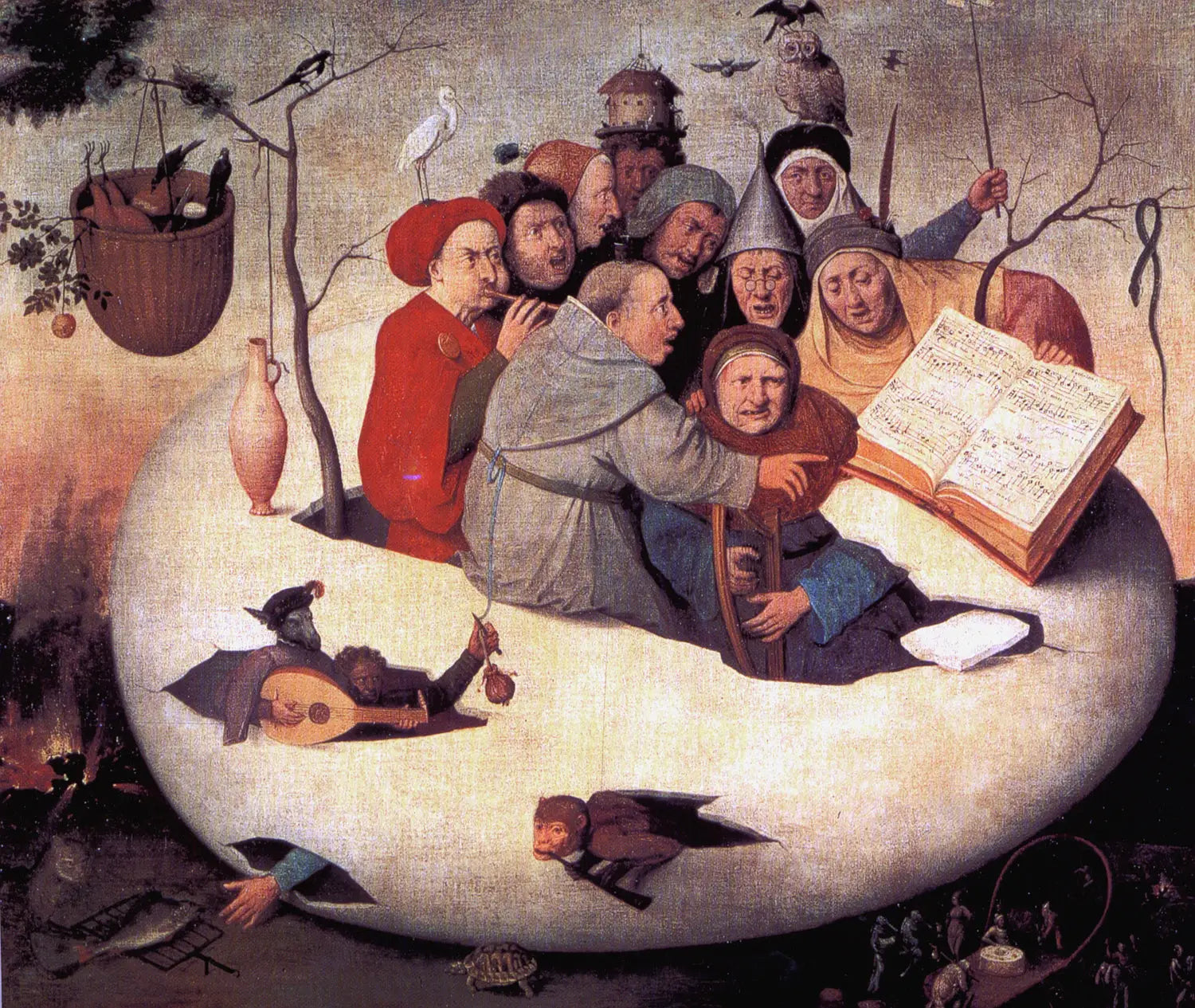 Le Concert dans l’œuf - Hieronymus Bosch - Alpha Reproduction