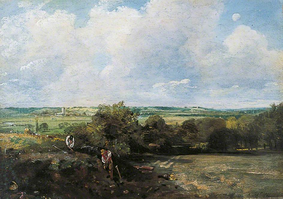 La vallée de Dedham, Suffolk - John Constable
