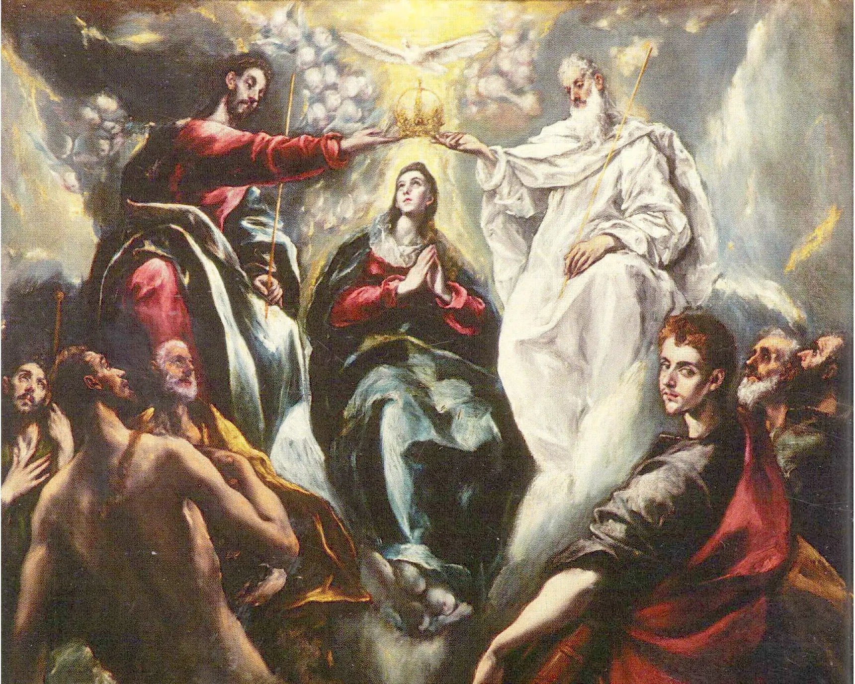 Couronnement de la Vierge Marie - El Greco - Alpha Reproduction