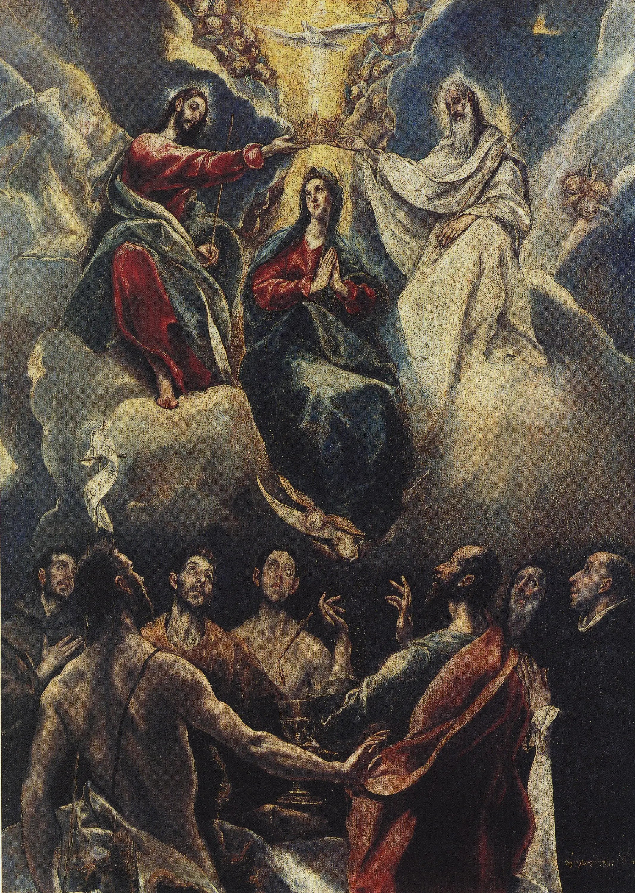 Le Couronnement de la Vierge - El Greco - Alpha Reproduction