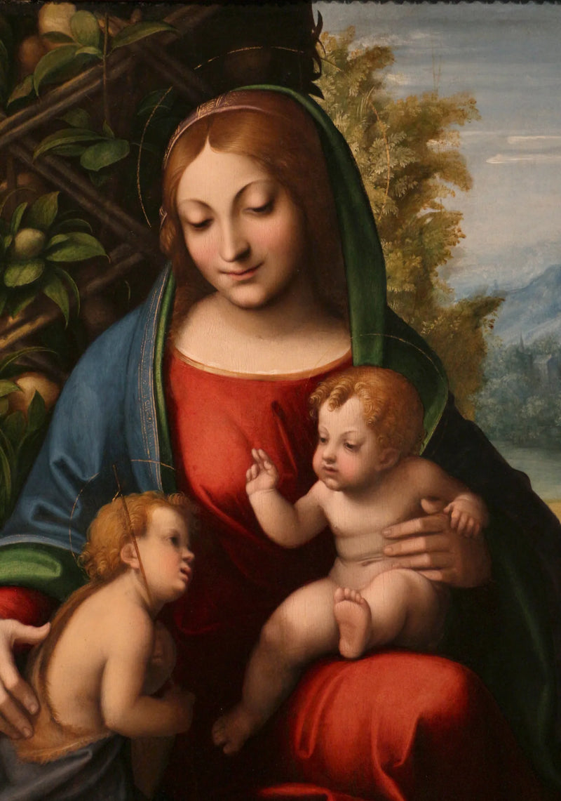 La Vierge à l’Enfant avec le jeune saint Jean-Baptiste - Corrège