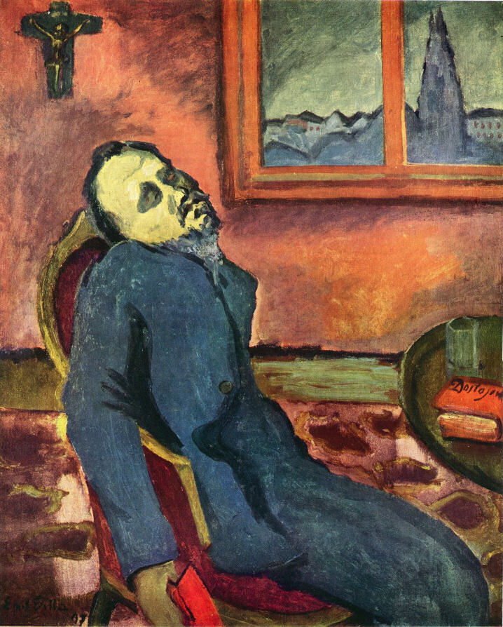 Le Lecteur de Dostoïevski - Emil Filla