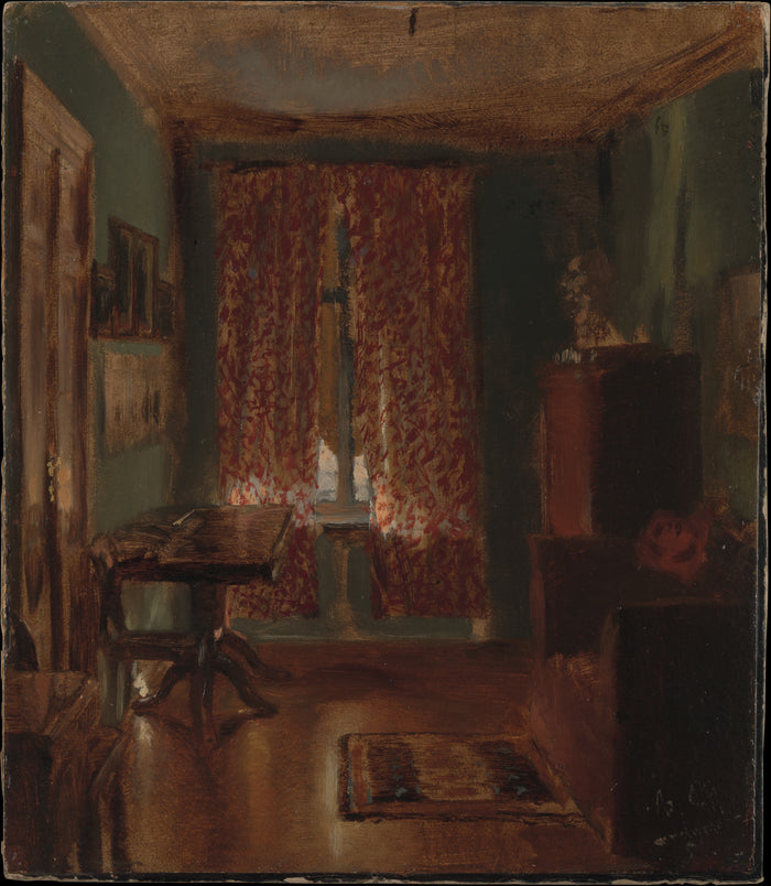 Le Salon de l’artiste dans la Ritterstrasse - Adolph Menzel