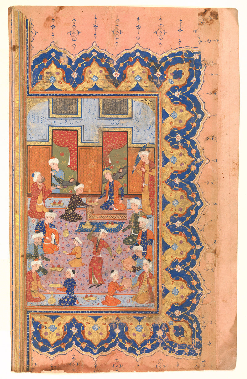 Fête à la cour - Atelier persan anonyme