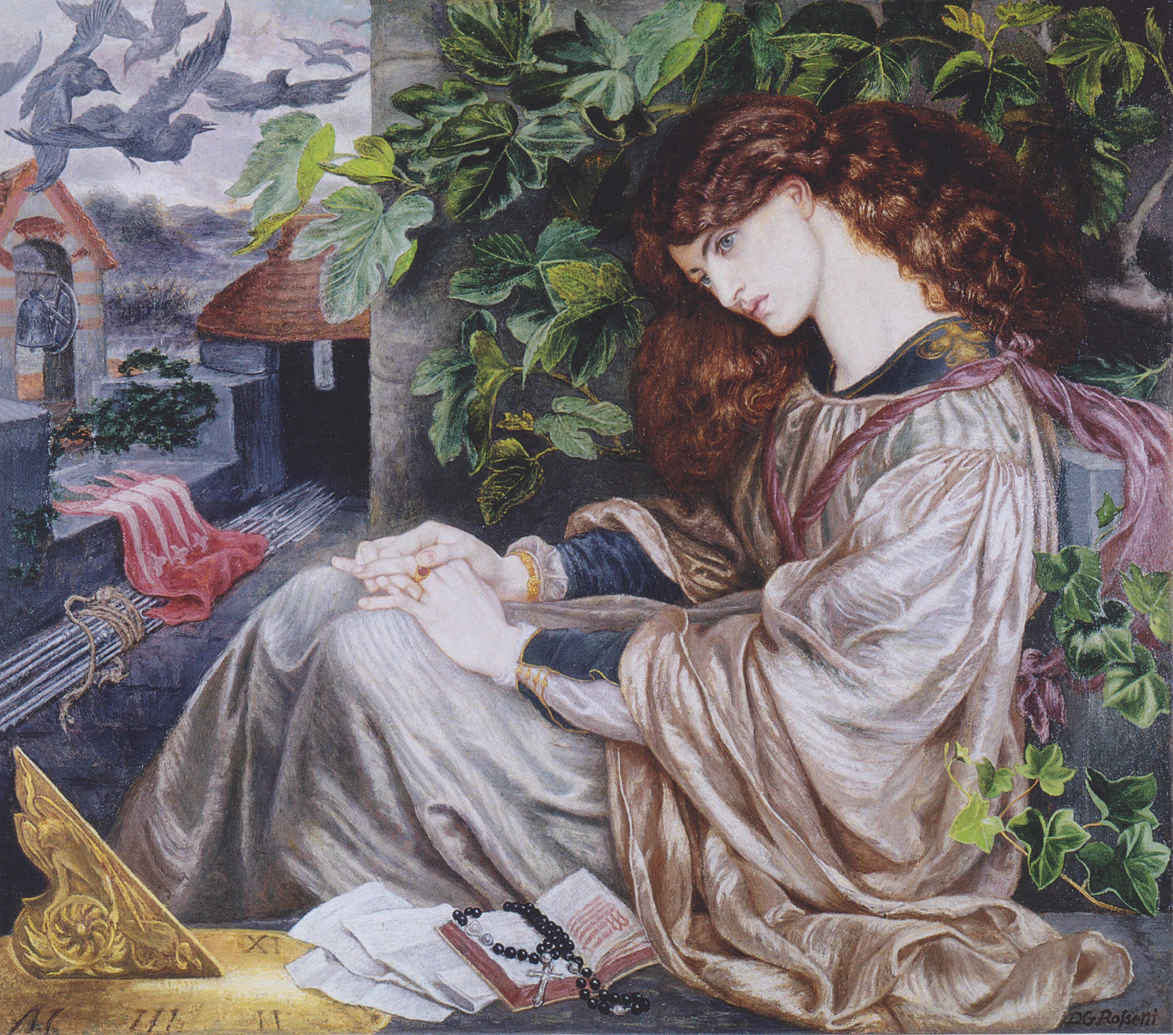 La Pia de’ Tolomei - Dante Gabriel Rossetti - Alpha Reproduction