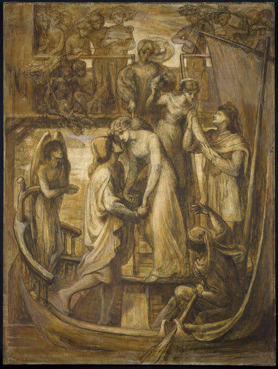 Le bateau de l’amour - Dante Gabriel Rossetti - Alpha Reproduction