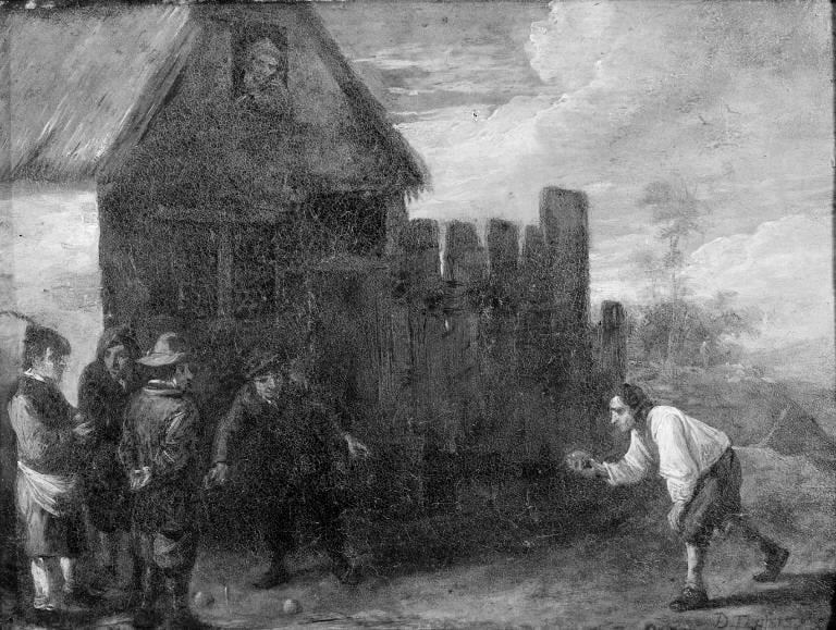 Jeu de pétanque - David Teniers le Jeune