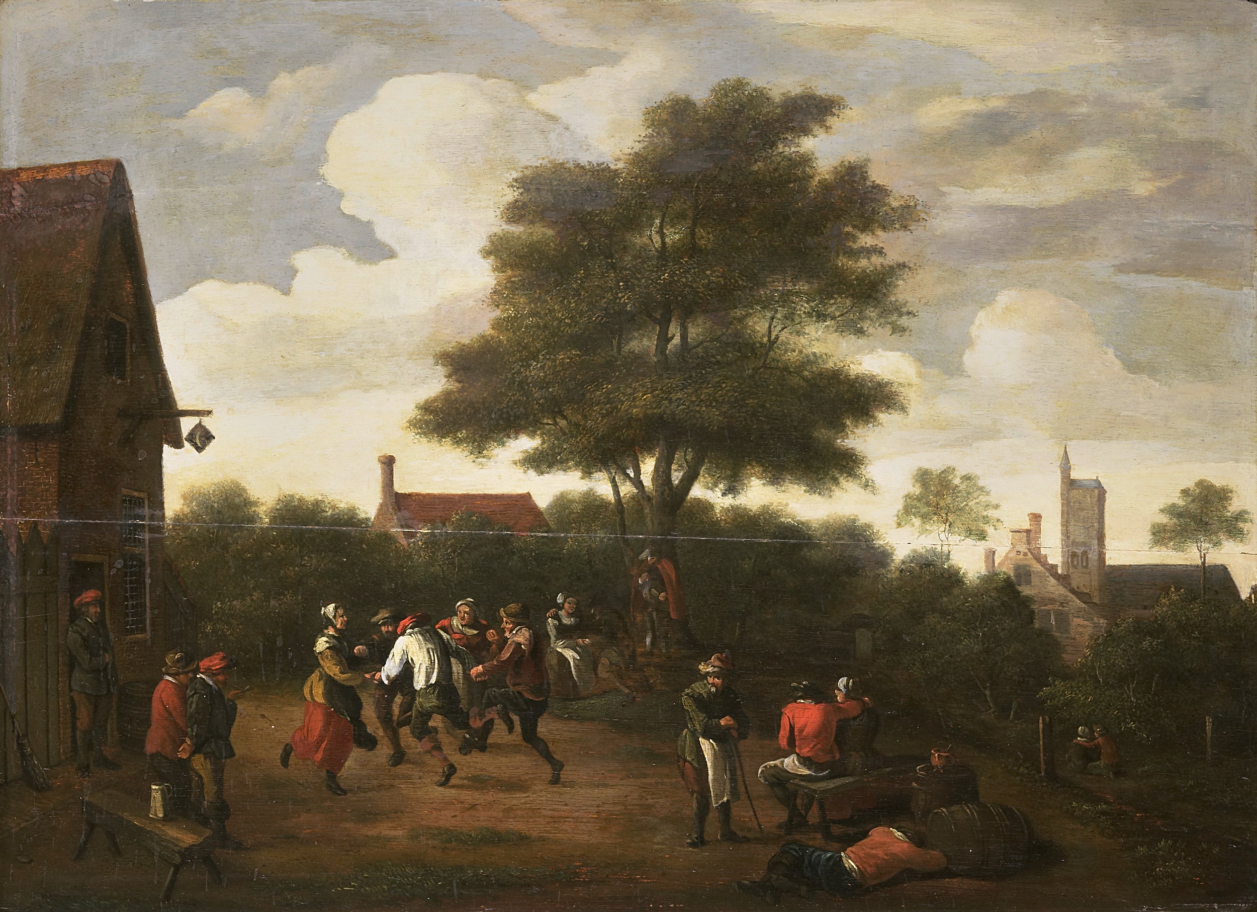 Paysans dansant - David Teniers le Jeune