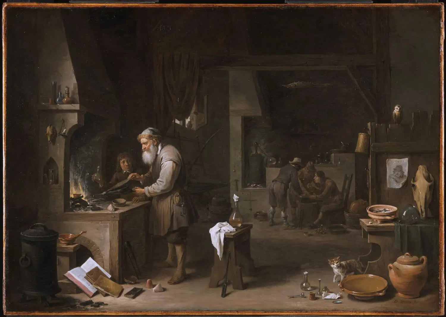 L’Alchimiste - David Teniers le Jeune - Alpha Reproduction