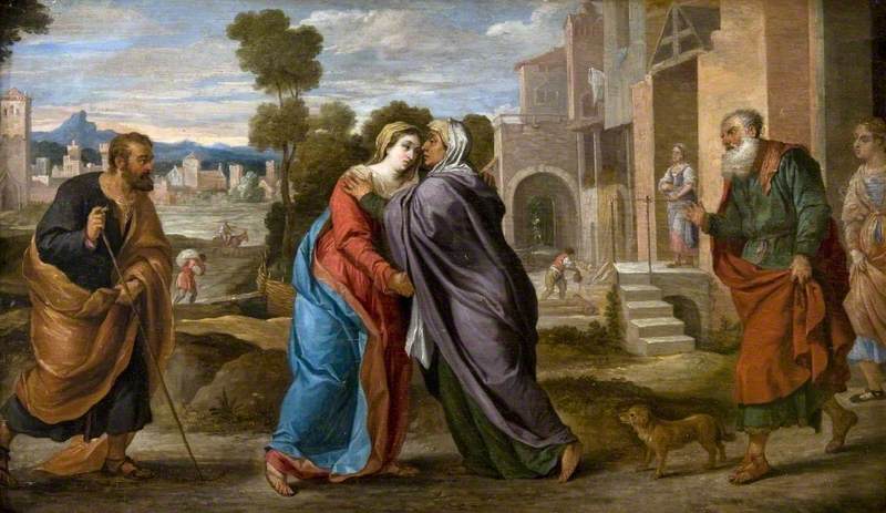 La Visitation (d'après Jacopo Palma il Vecchio) - David Teniers le Jeune