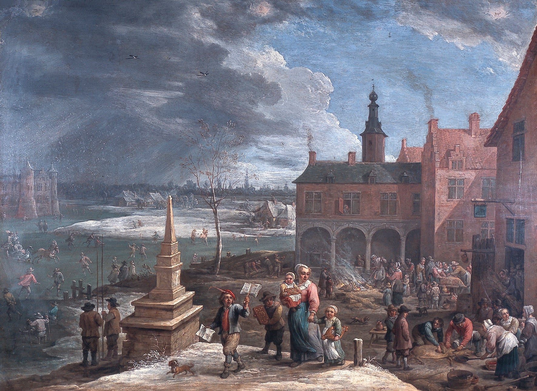 L'hiver - David Teniers le Jeune