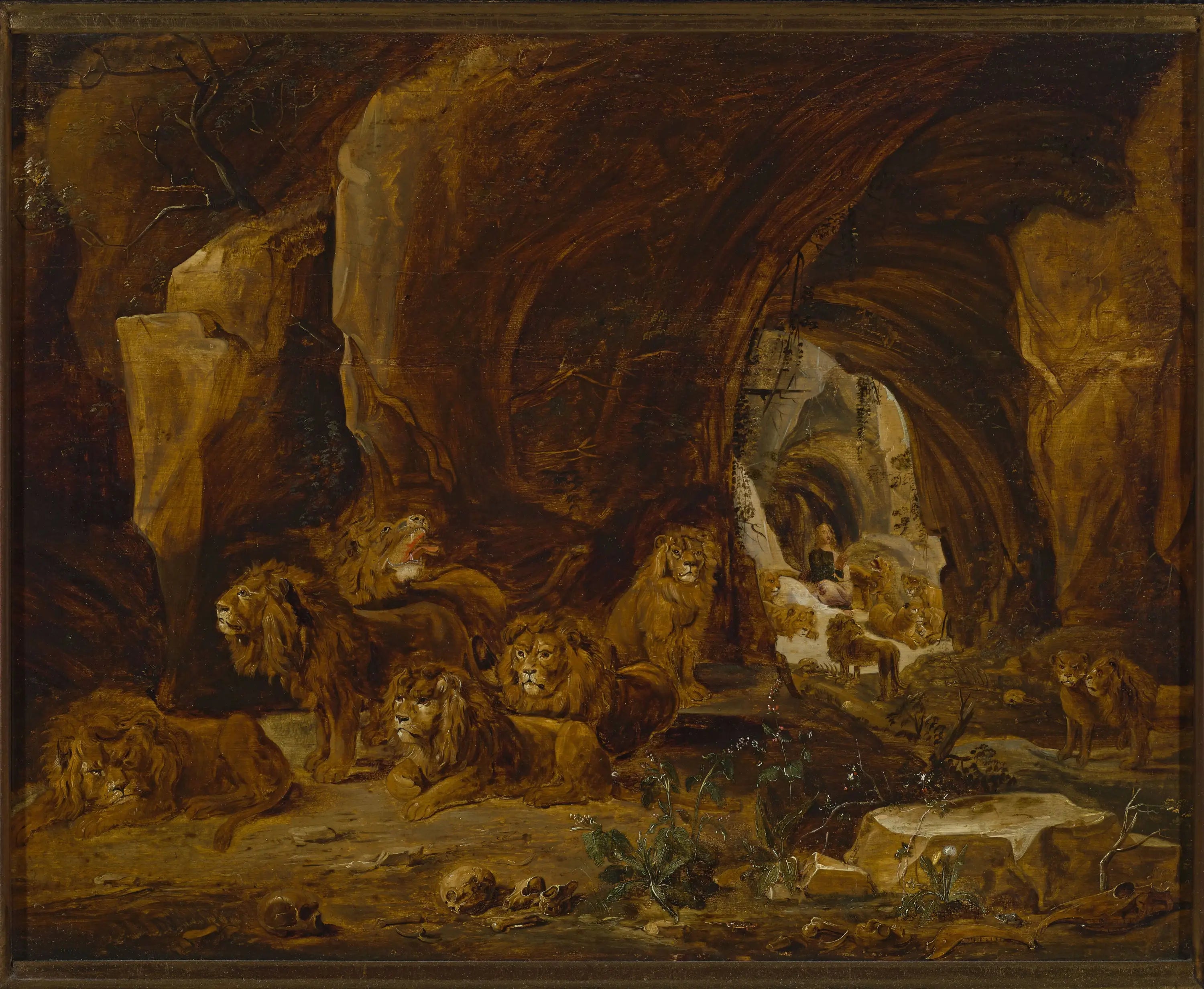 Daniel avec les Lions - David Teniers le Jeune - Alpha Reproduction