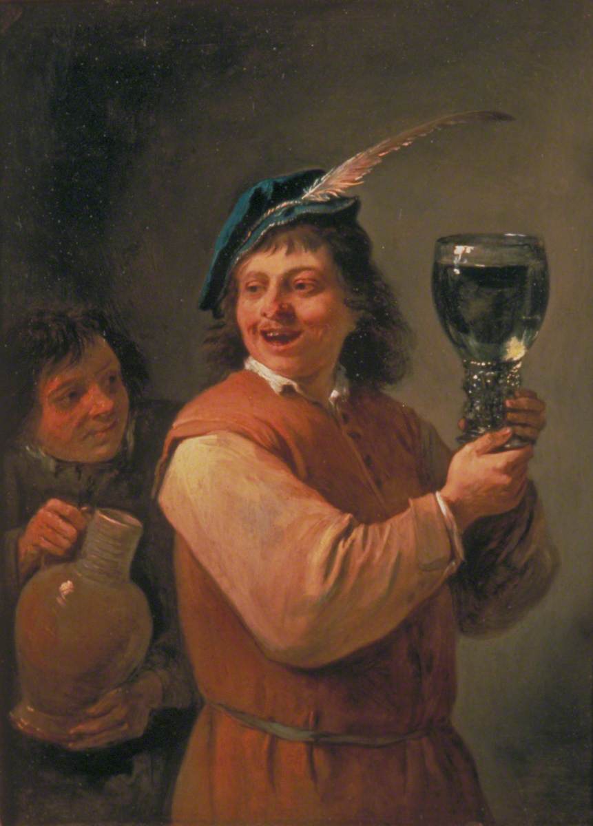 Les cinq sens : le goût - David Teniers le Jeune