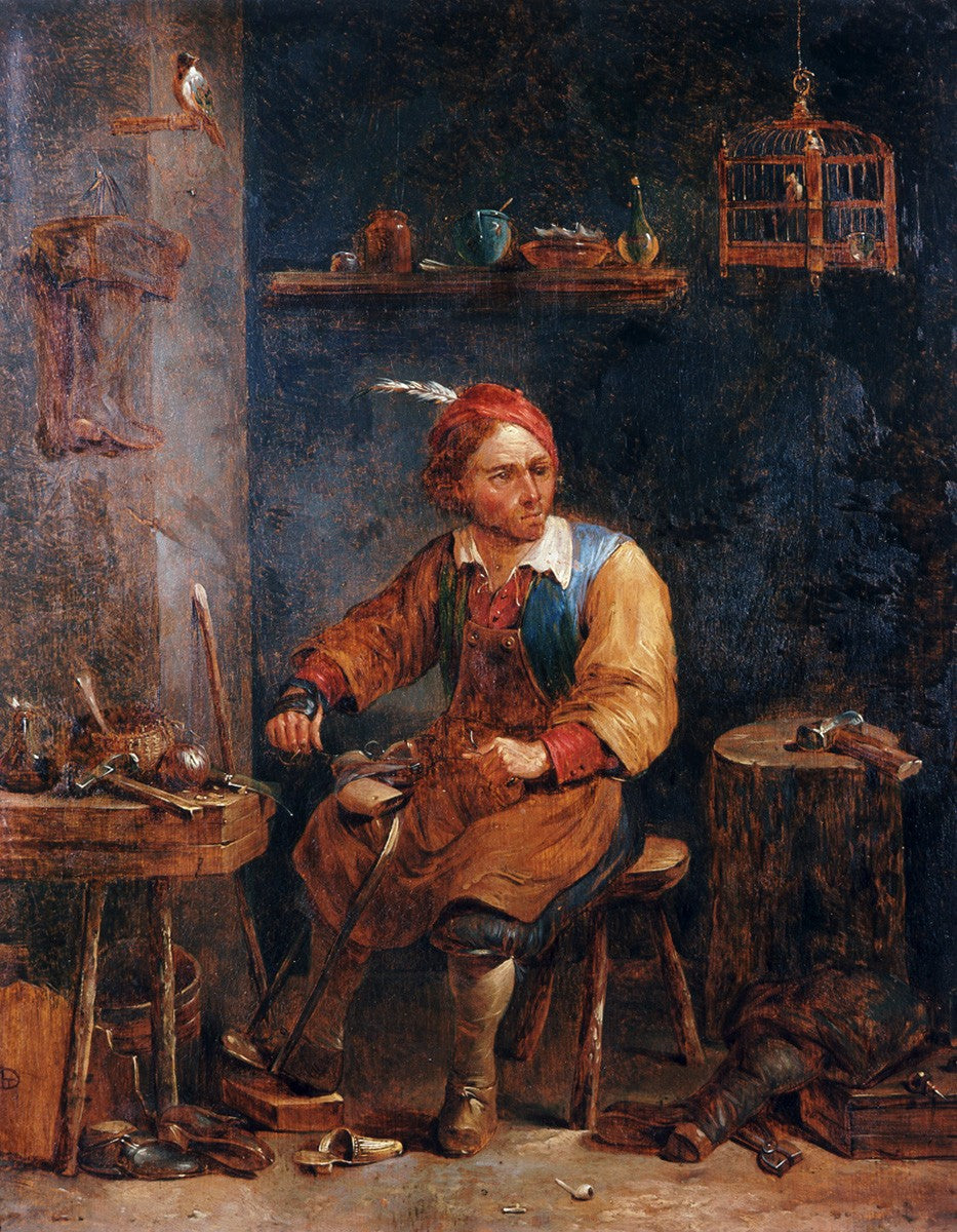 Le cordonnier - David Teniers le Jeune