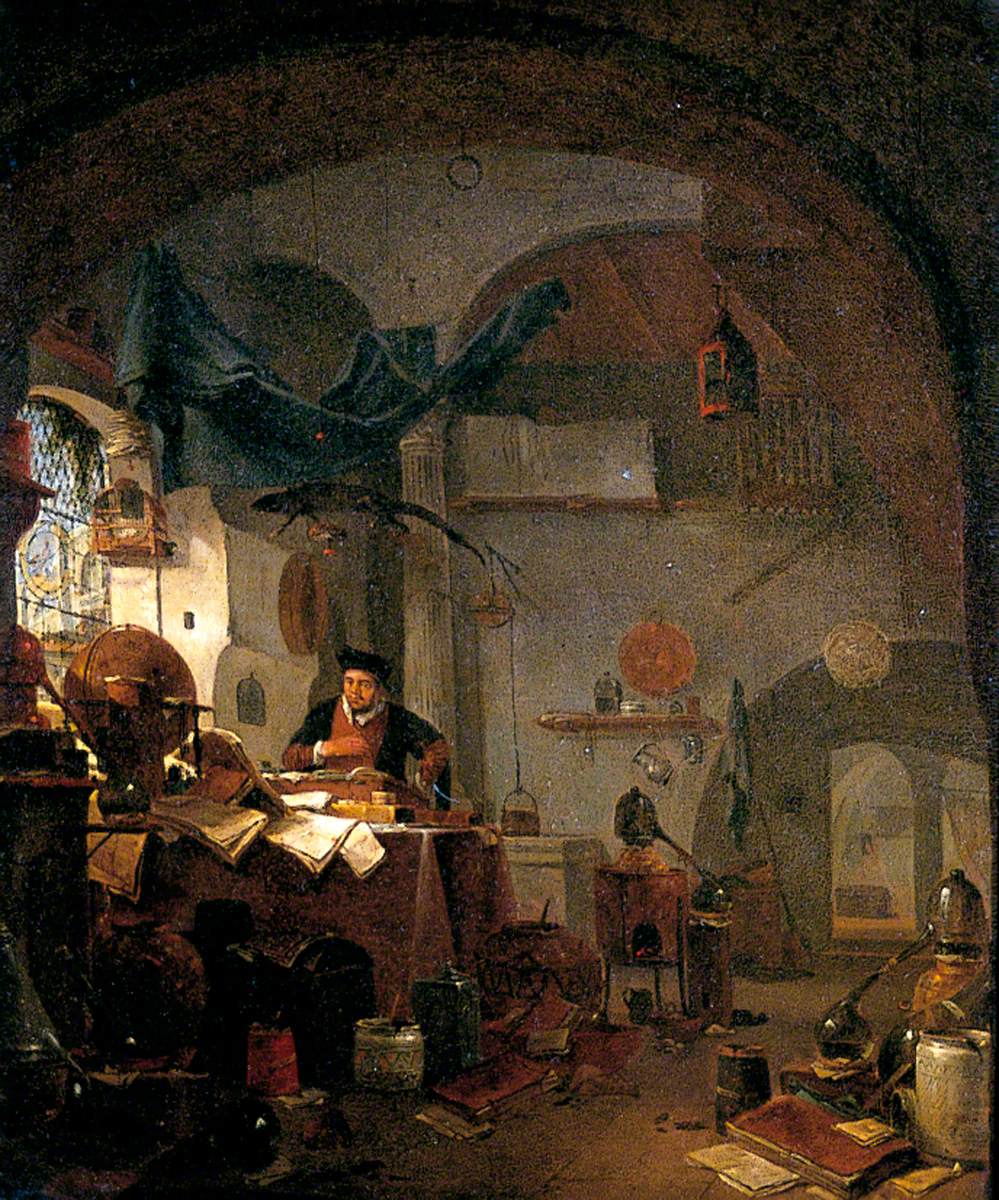 L'Alchimiste - David Teniers le Jeune