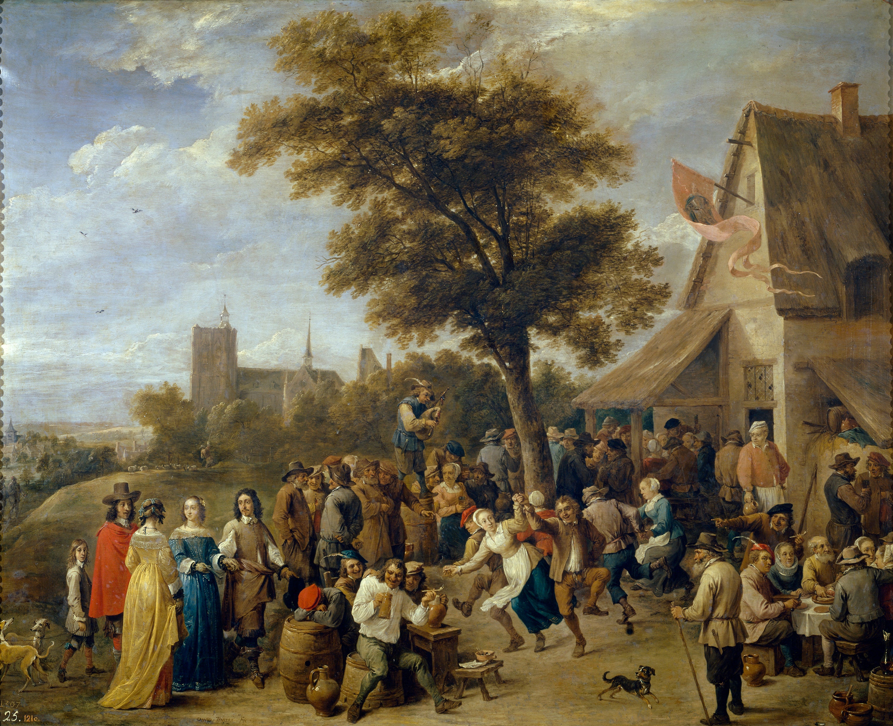 Fête du village - David Teniers le Jeune