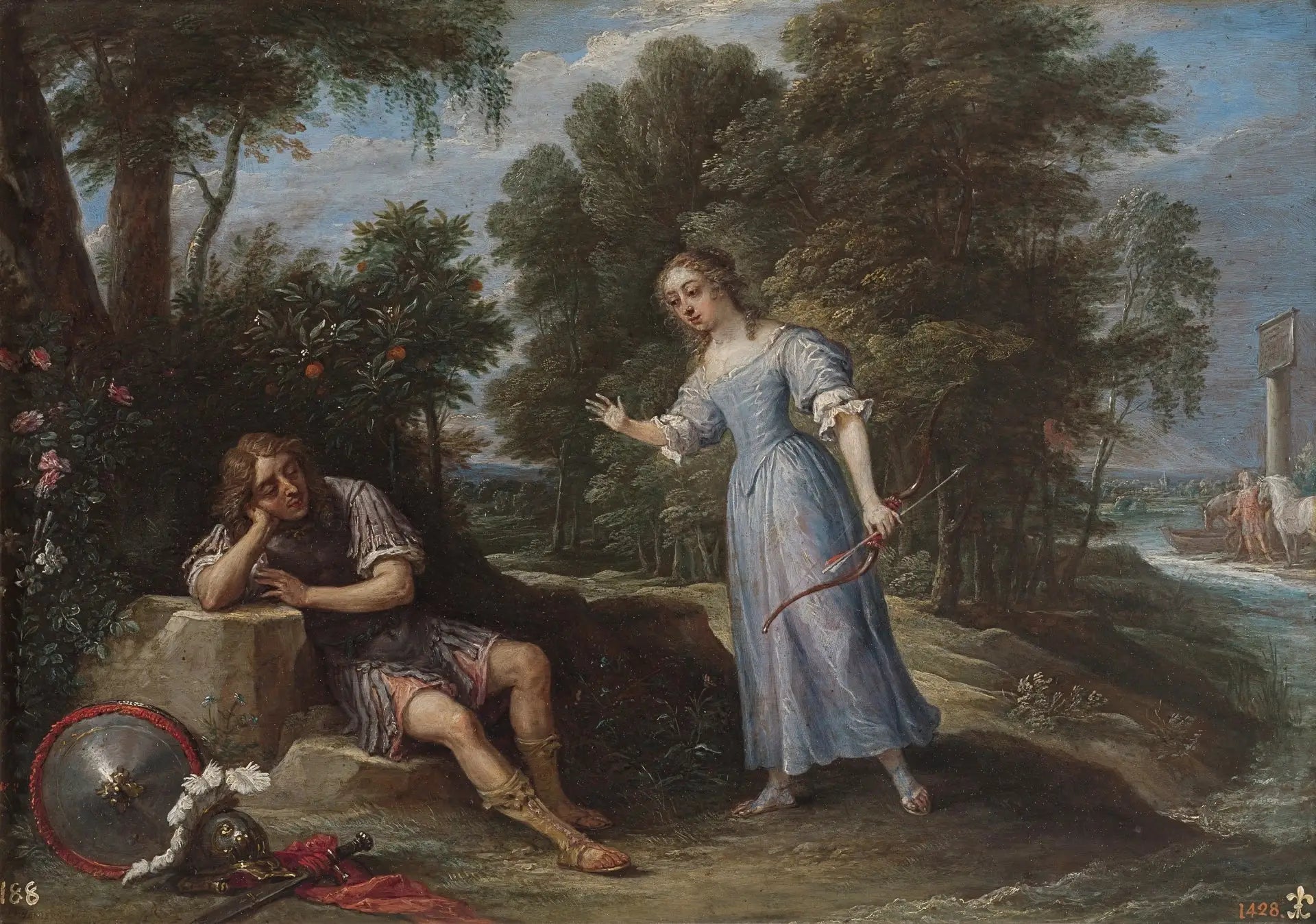 Rinaldo amoureux d’Armida - David Teniers le Jeune - Alpha Reproduction