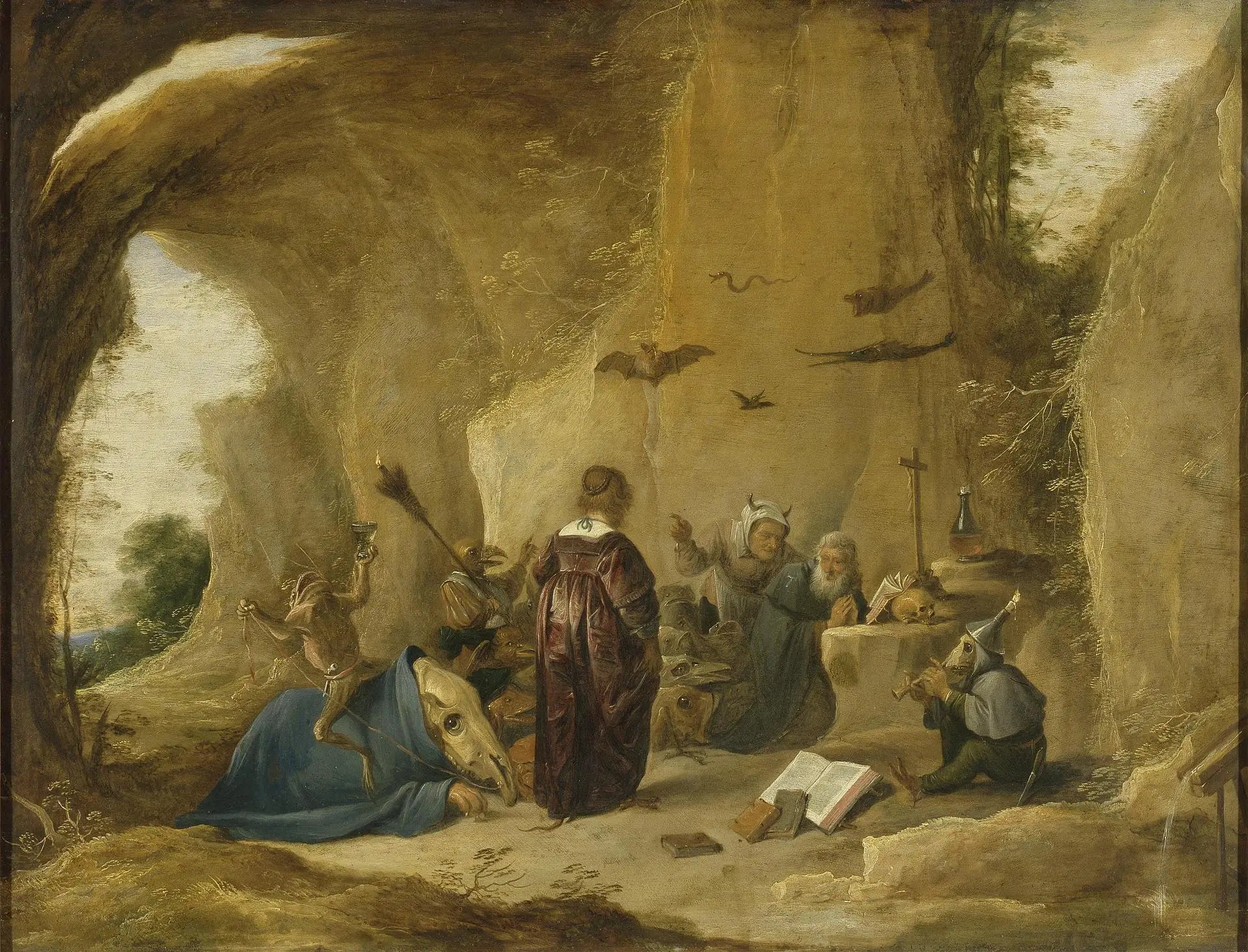 Tentation de saint Antoine - David Teniers le Jeune - Alpha Reproduction