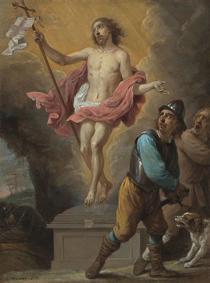 Les quinze secrets du rosaire: la résurrection du Christ - David Teniers le Jeune - Alpha Reproduction