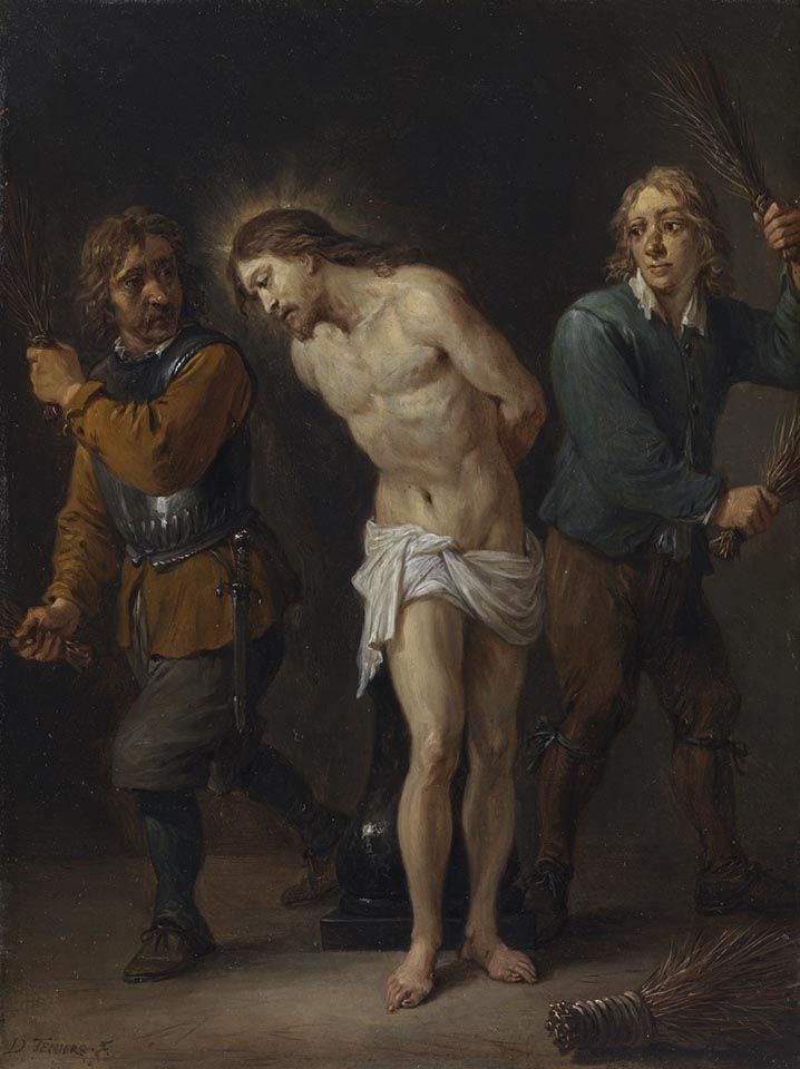 Les quinze secrets du rosaire : la flagellation du Christ - David Teniers le Jeune