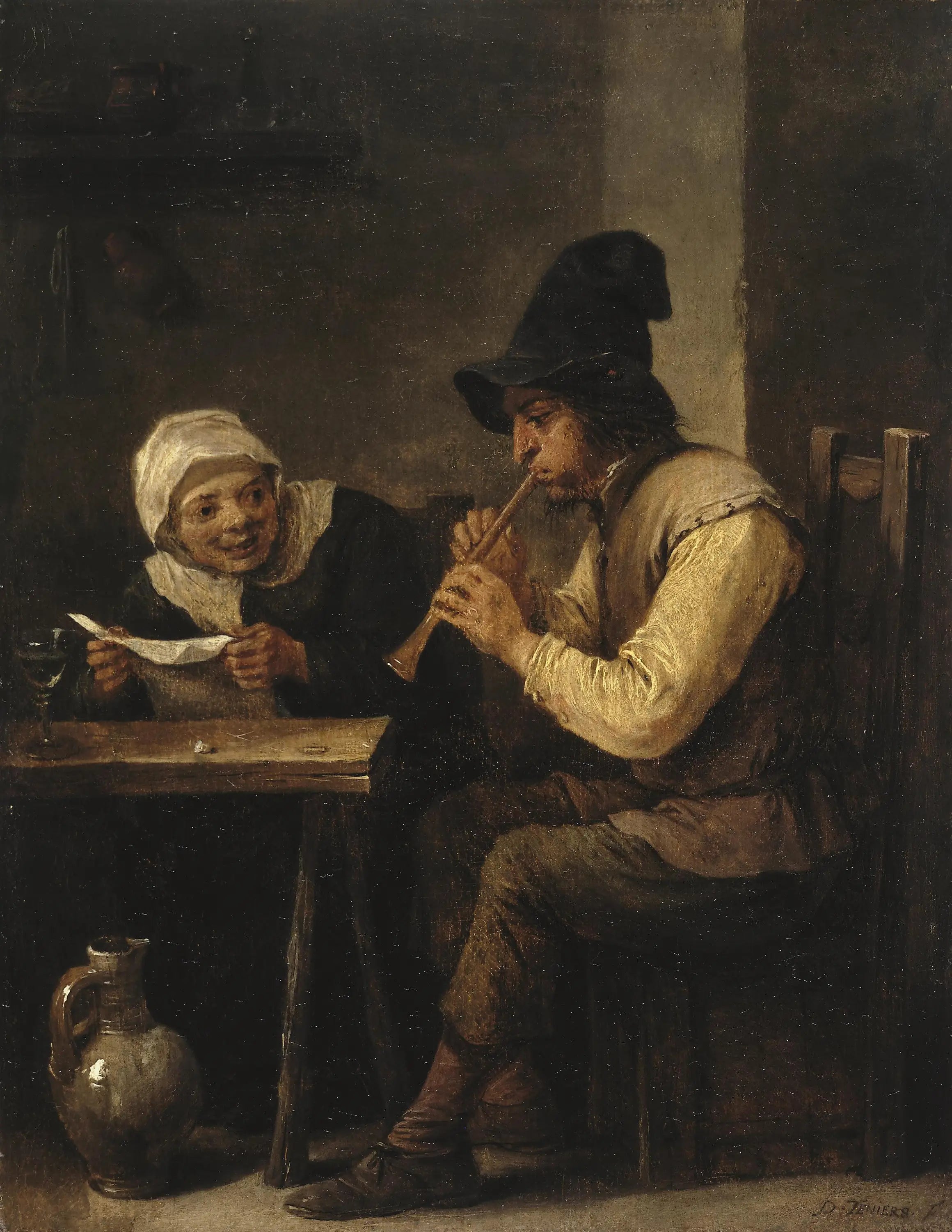 Duo - David Teniers le Jeune - Alpha Reproduction