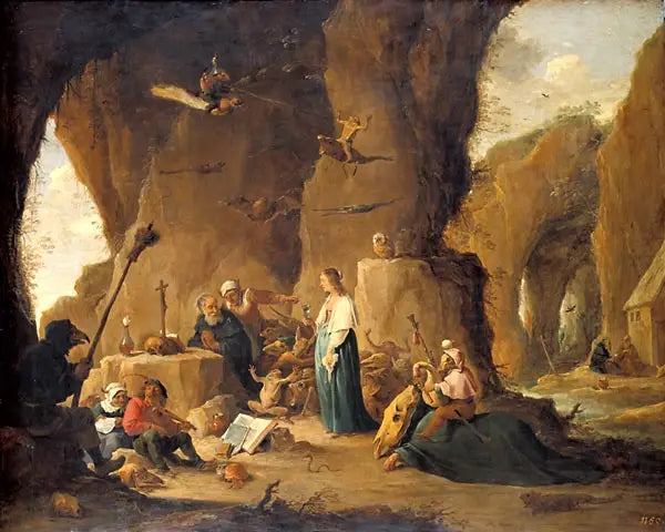 La Tentation de saint Antoine - David Teniers le Jeune - Alpha Reproduction
