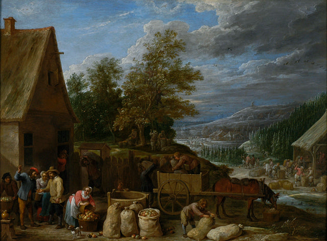 Les Quatre Saisons (Automne) - David Teniers le Jeune