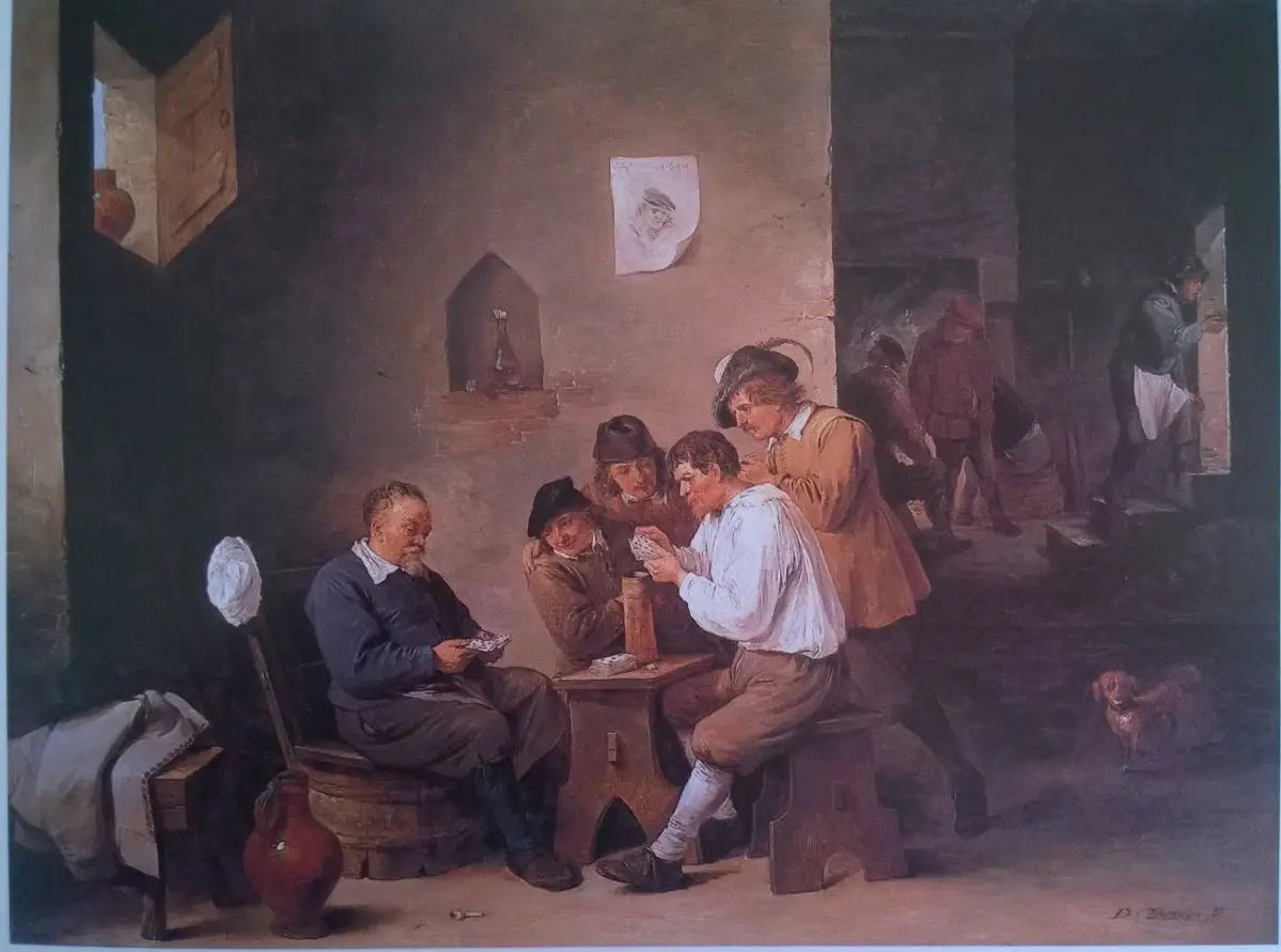 Le Bonnet Blanc - David Teniers le Jeune - Alpha Reproduction