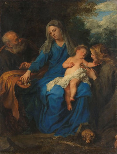 La Sainte Famille avec Marie-Madeleine - Antoine van Dyck - Alpha Reproduction