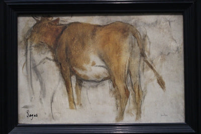 Reproduction du tableau « Vache - Edgar Degas » par Alpha Reproduction en peinture à l’huile