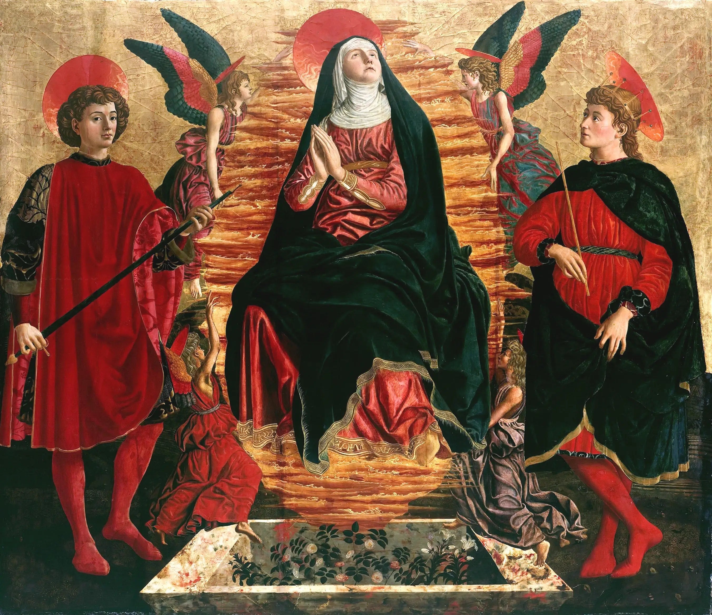 Assomption de Marie - Andrea del Castagno - Alpha Reproduction