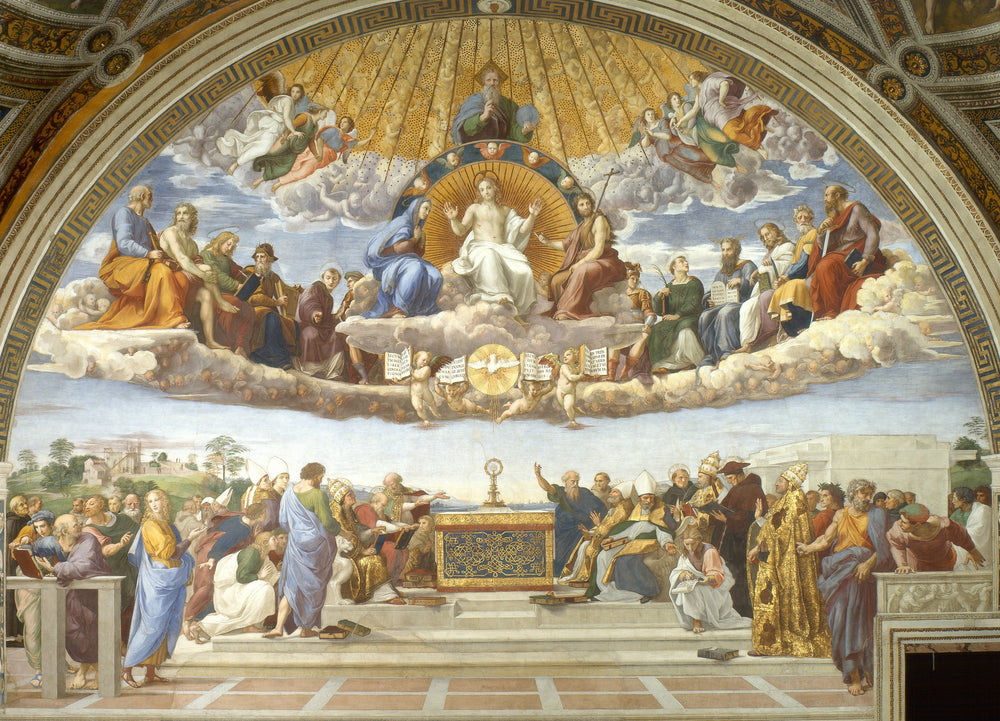 La Dispute du Saint-Sacrement - Raphaël Sanzio
