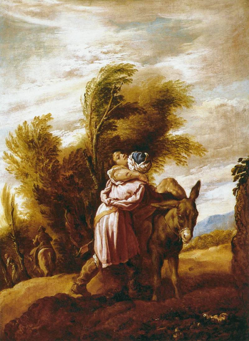 Le Bon Samaritain (Atelier) - Domenico Fetti