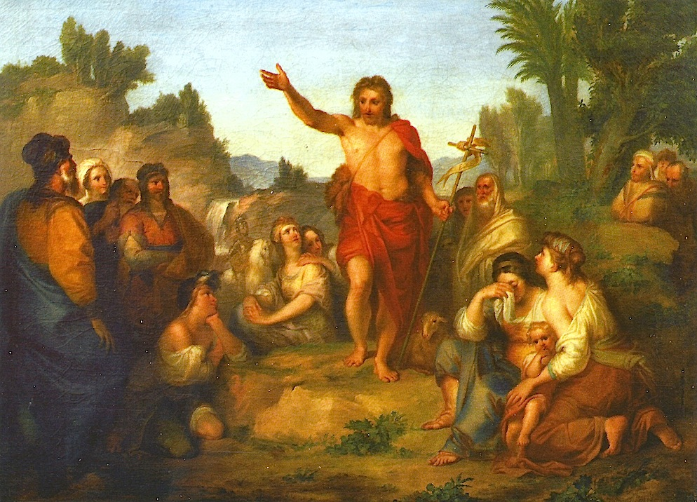La Prédication de saint Jean-Baptiste, Domingos Sequeira, 1793