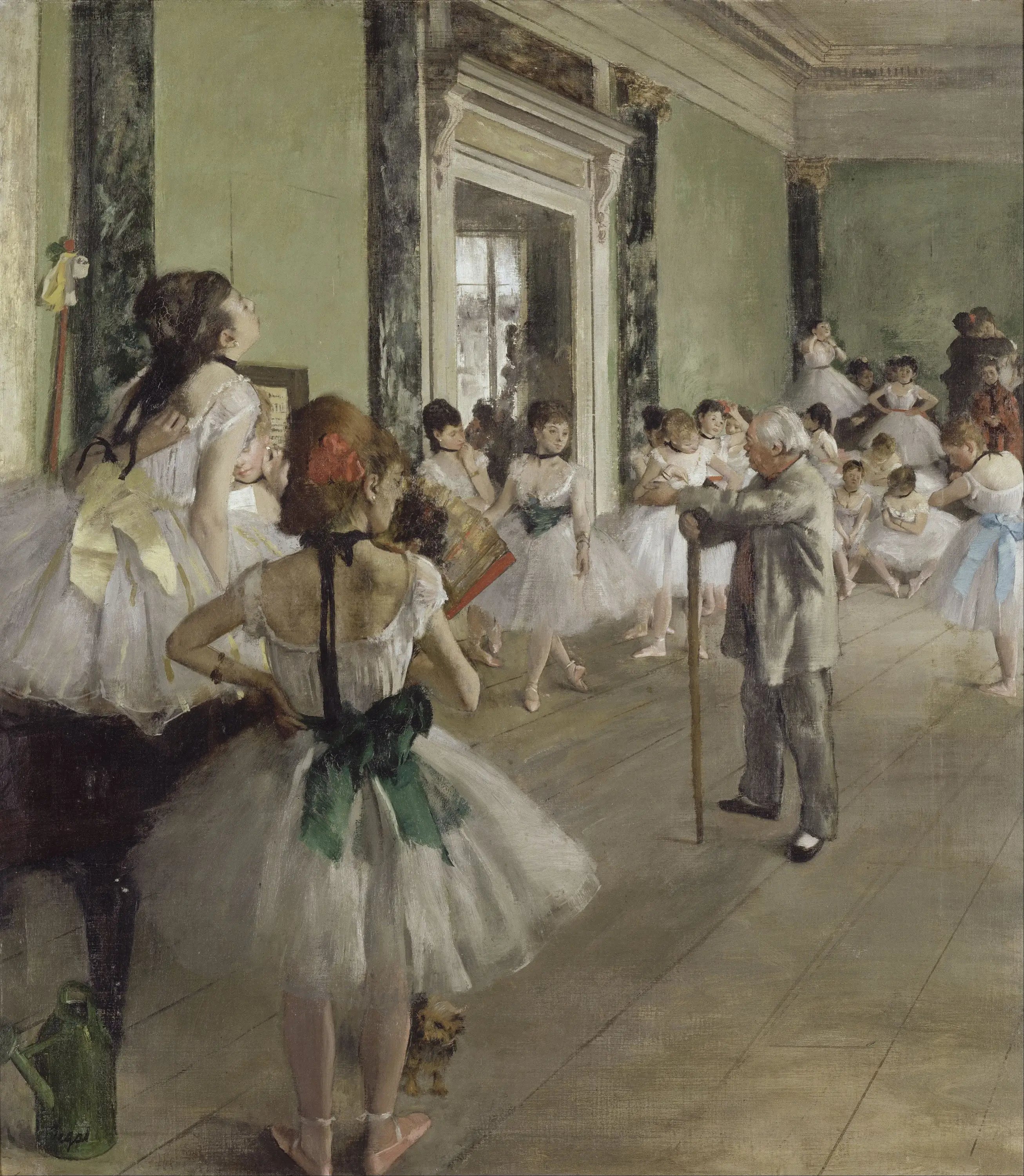 Reproduction du tableau « La Classe de danse - Edgar Degas » par Alpha Reproduction en peinture à l’huile