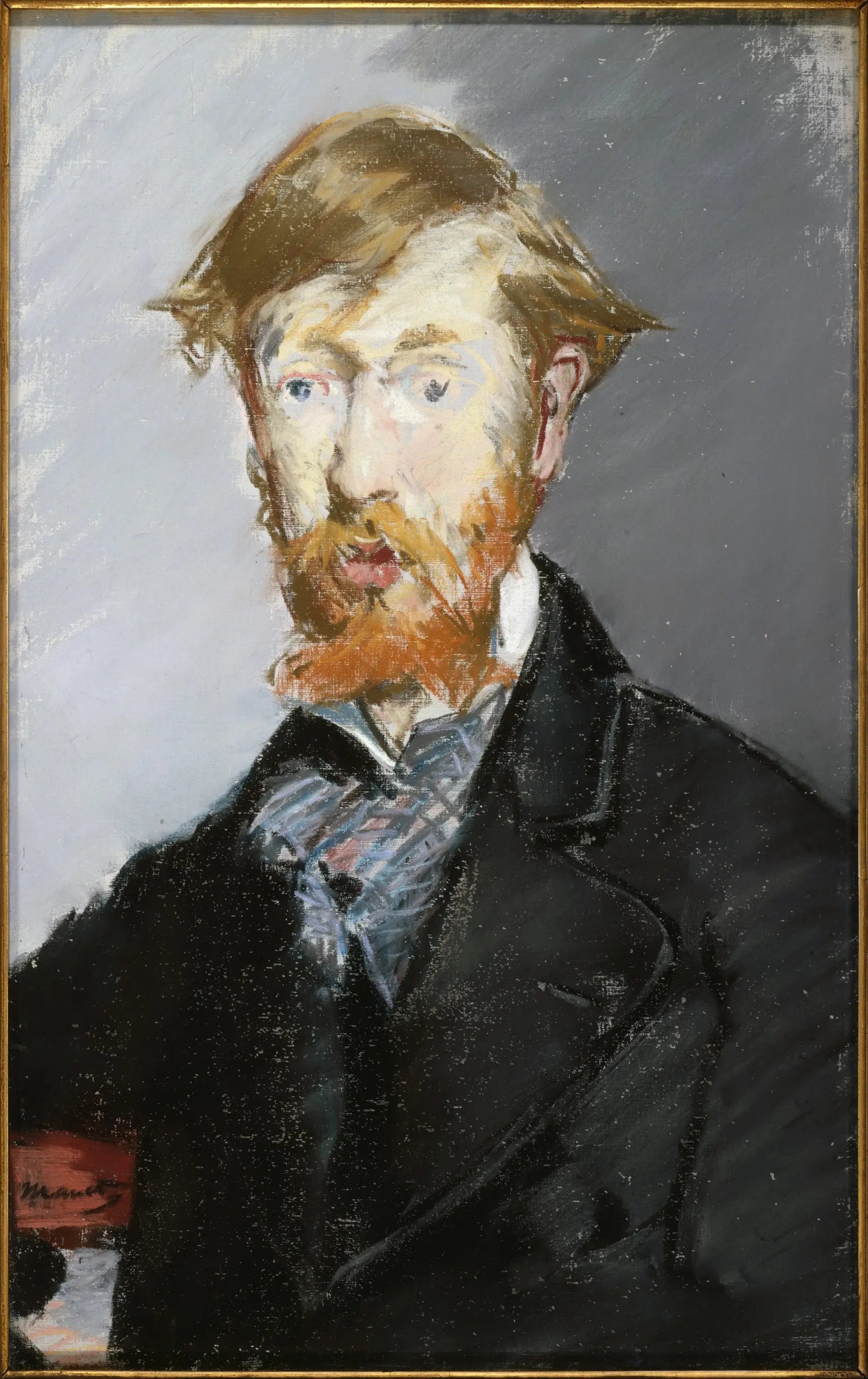 Reproduction du tableau « George Moore (1852–1933) - Édouard Manet » par Alpha Reproduction en peinture à l’huile