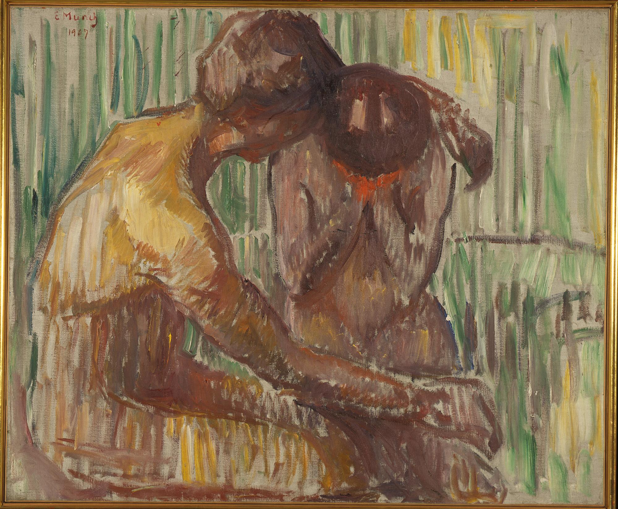 Reproduction du tableau « Consolation - Edvard Munch » par Alpha Reproduction en peinture à l’huile