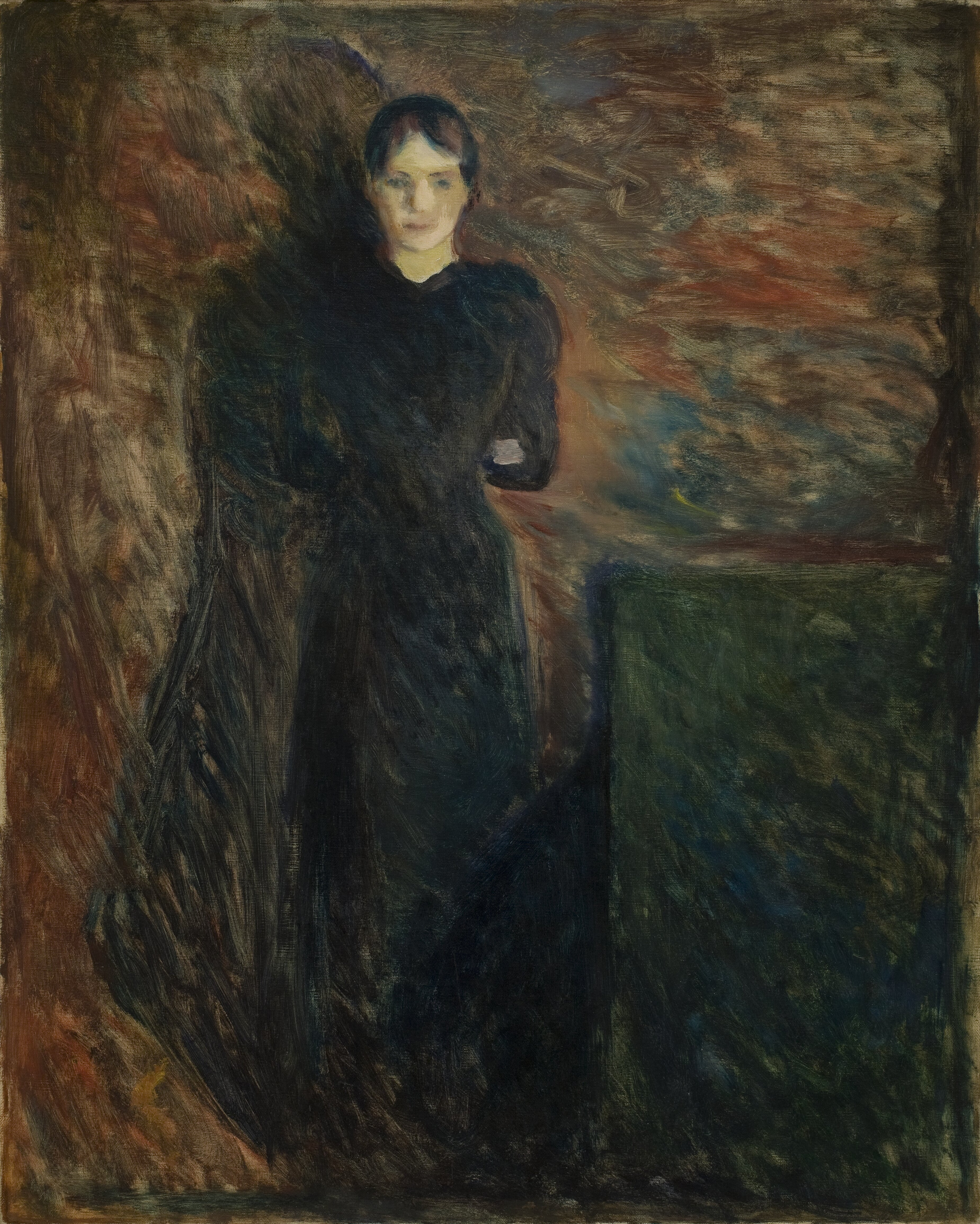 Reproduction du tableau « Olga Buhre - Edvard Munch » par Alpha Reproduction en peinture à l’huile