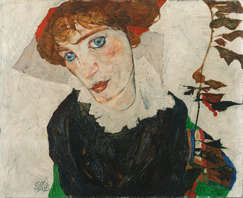 Portrait de Wally - Egon Schiele