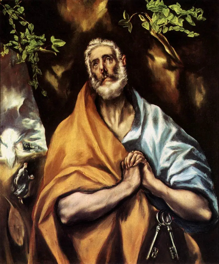 Les larmes de saint Pierre - El Greco - Alpha Reproduction