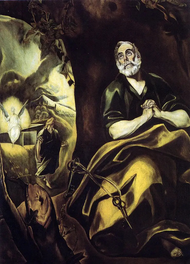Les larmes de saint Pierre - El Greco - Alpha Reproduction