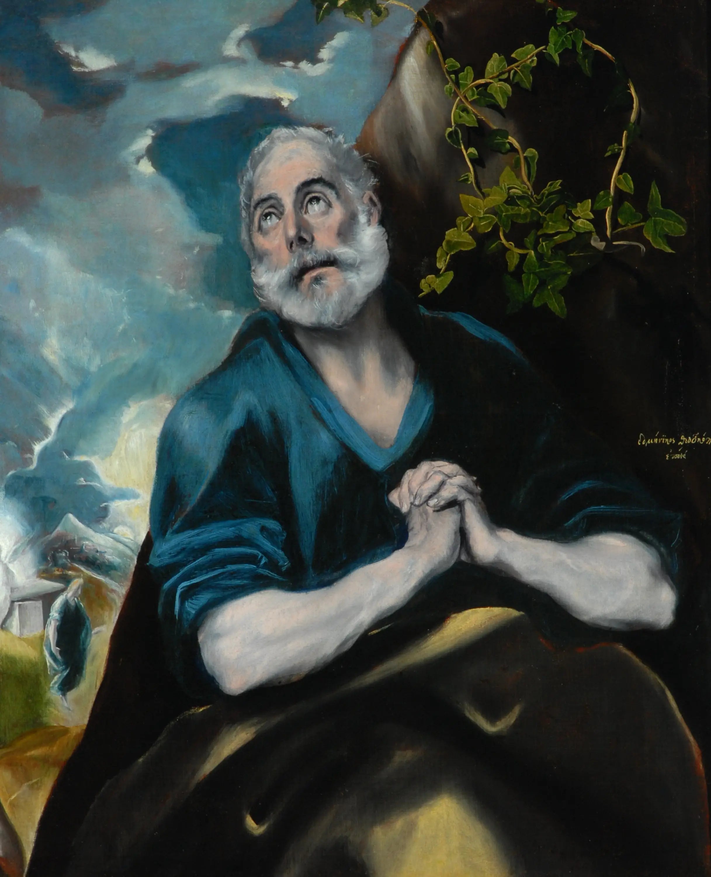 Les Larmes de saint Pierre - El Greco - Alpha Reproduction