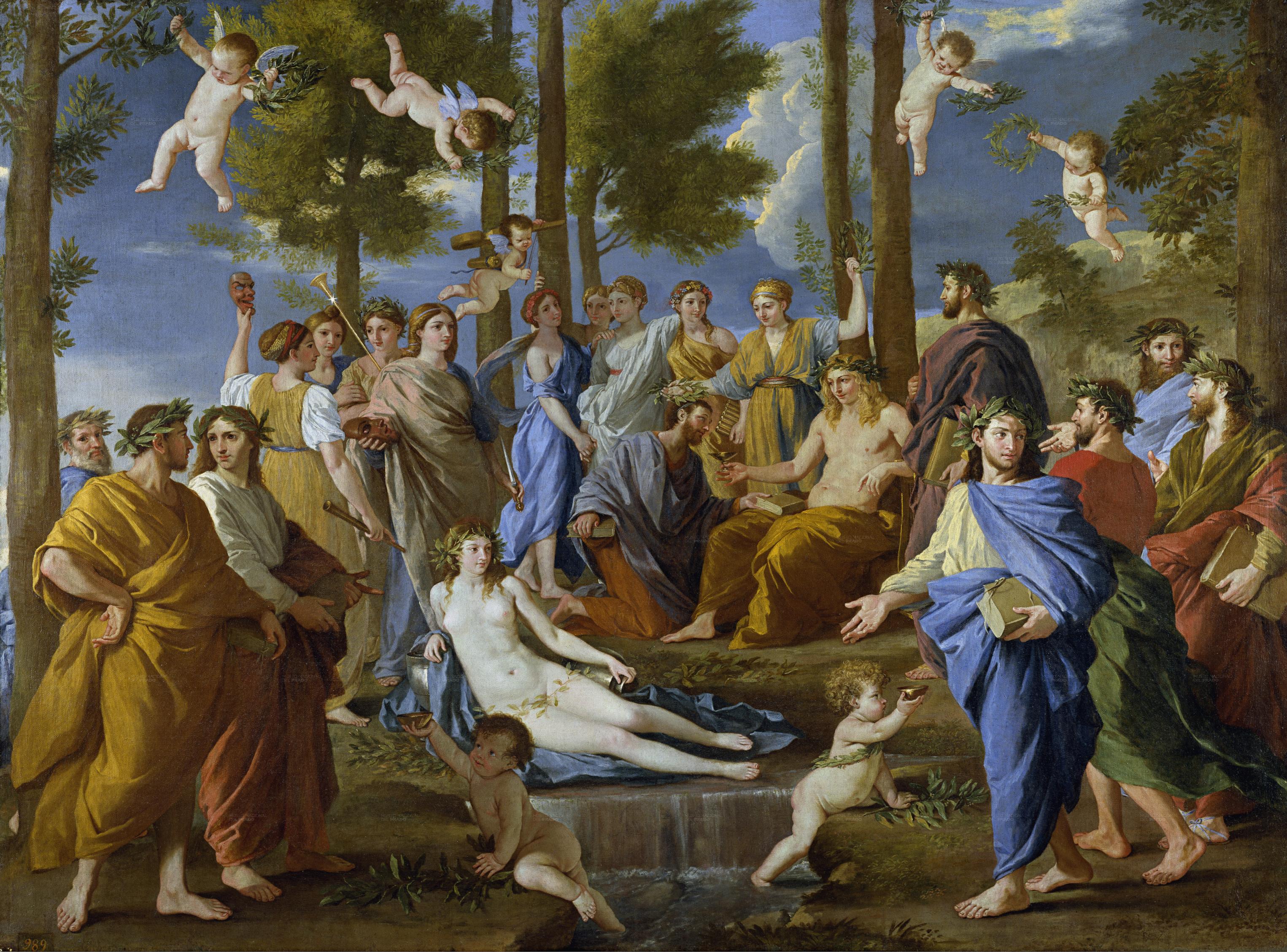 Le Parnasse - Nicolas Poussin